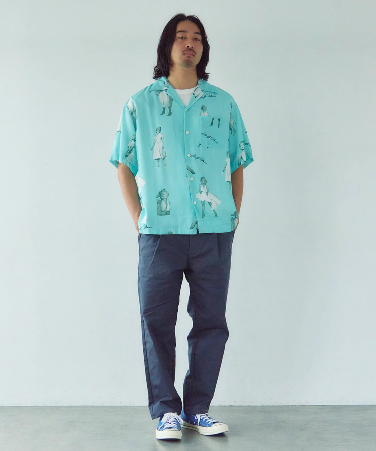 JACKROSE(ジャックローズ) |Schott/ショット MARILYN MONROE RAYON SS SHIRT(MENS)