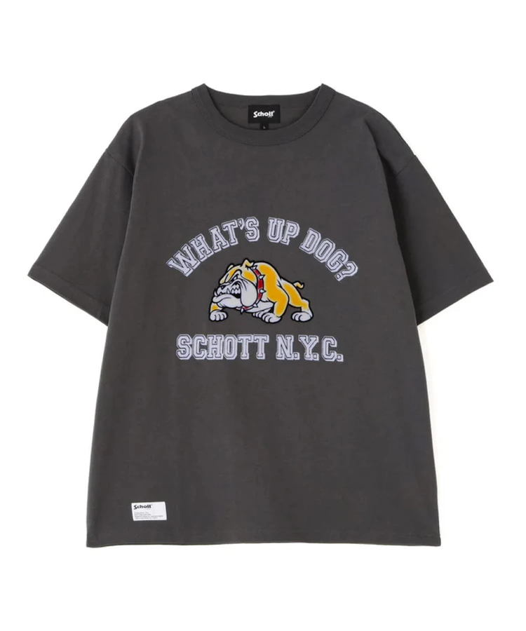 JACKROSE(ジャックローズ) |Schott/ショット WHATS UP DOG SS T-SHIRT(MENS)