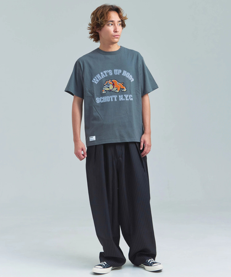 JACKROSE(ジャックローズ) |Schott/ショット WHATS UP DOG SS T-SHIRT(MENS)