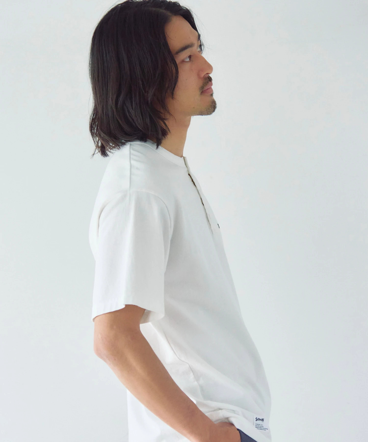 JACKROSE(ジャックローズ) |Schott/ショット TIME TESTED OVER FOUR GENERATIONS EMB. HENLEY SS T-SHIRT(MENS)