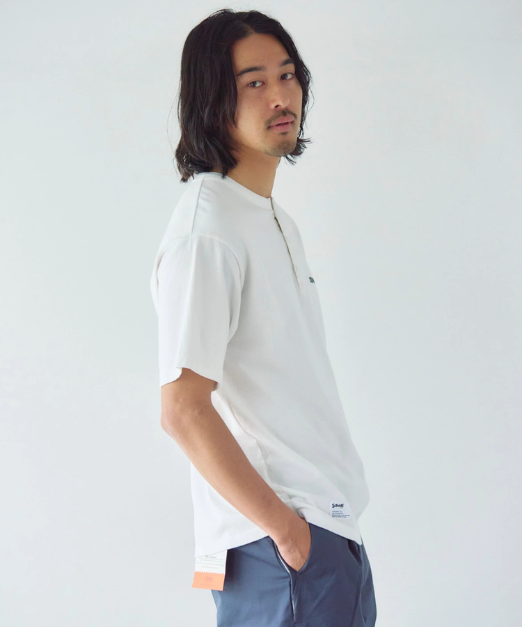 JACKROSE(ジャックローズ) |Schott/ショット TIME TESTED OVER FOUR GENERATIONS EMB. HENLEY SS T-SHIRT(MENS)