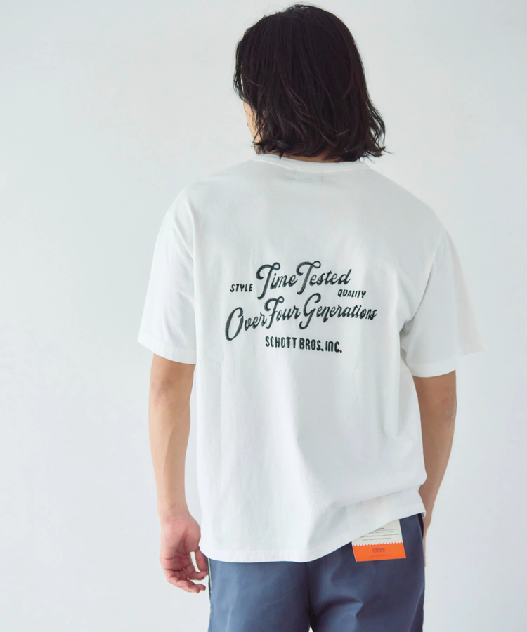 JACKROSE(ジャックローズ) |Schott/ショット TIME TESTED OVER FOUR GENERATIONS EMB. HENLEY SS T-SHIRT(MENS)