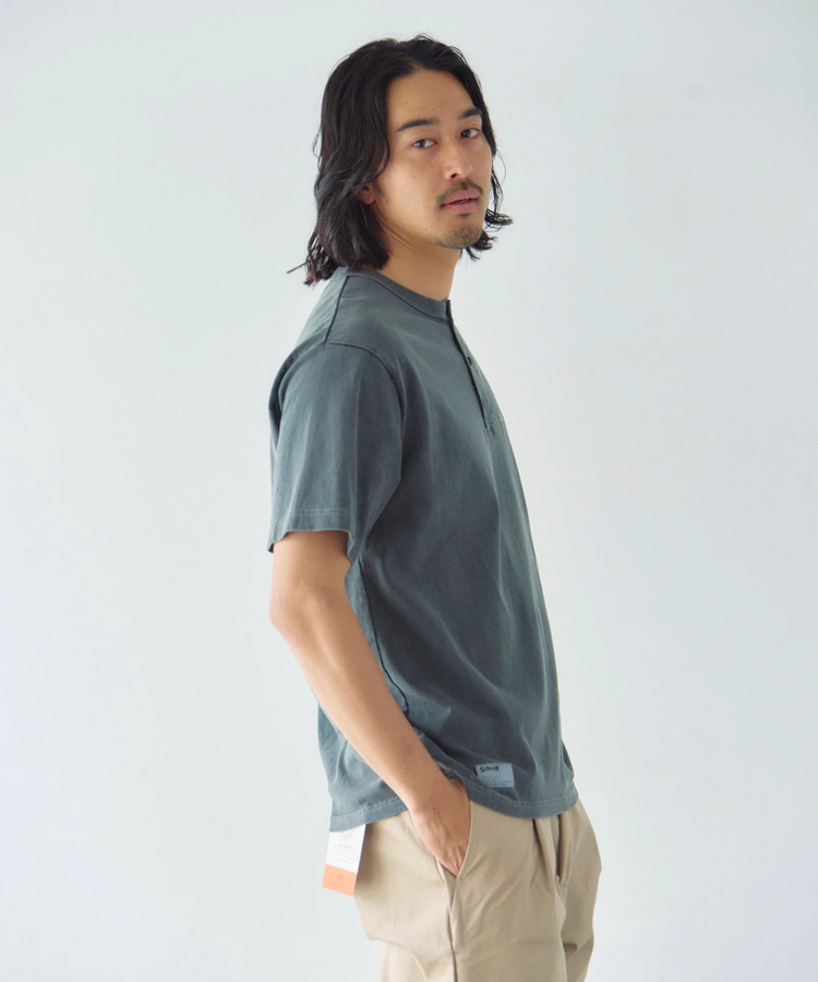 JACKROSE(ジャックローズ) |Schott/ショット TIME TESTED OVER FOUR GENERATIONS EMB. HENLEY SS T-SHIRT(MENS)