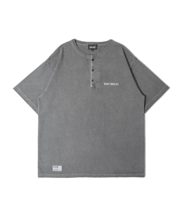 JACKROSE(ジャックローズ) |Schott/ショット TIME TESTED OVER FOUR GENERATIONS EMB. HENLEY SS T-SHIRT(MENS)