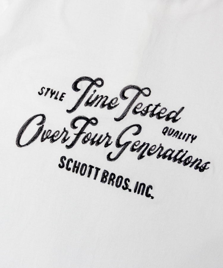 JACKROSE(ジャックローズ) |Schott/ショット TIME TESTED OVER FOUR GENERATIONS EMB. HENLEY SS T-SHIRT(MENS)