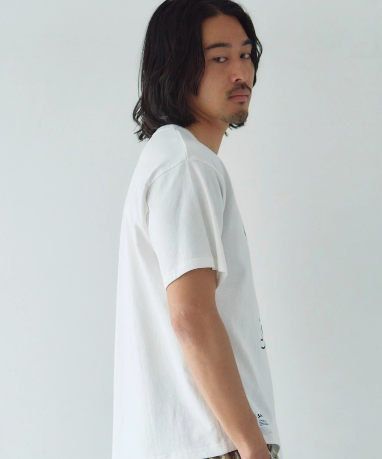 JACKROSE(ジャックローズ) |Schott/ショット 短丈 GLITTER EAGLE COMPACT SS T-SHIRT(MENS)