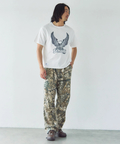 JACKROSE(ジャックローズ) |Schott/ショット 短丈 GLITTER EAGLE COMPACT SS T-SHIRT(MENS)