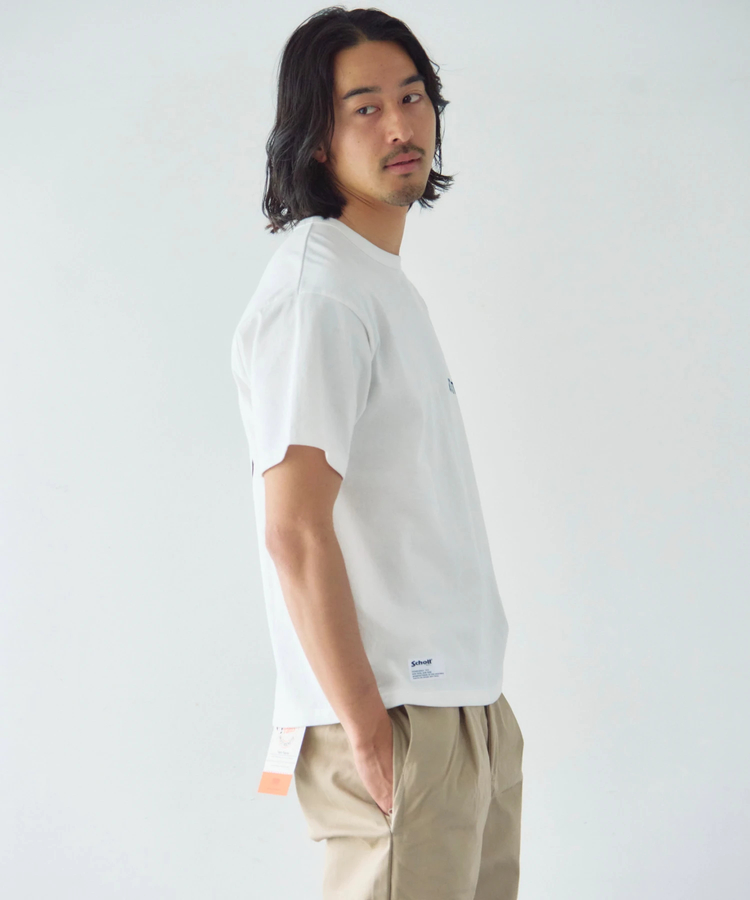 JACKROSE(ジャックローズ) |Schott/ショット 短丈 CIRCLE EAGLE COMPACT SS T-SHIRT(MENS)