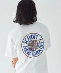 JACKROSE(ジャックローズ) |Schott/ショット 短丈 CIRCLE EAGLE COMPACT SS T-SHIRT(MENS)