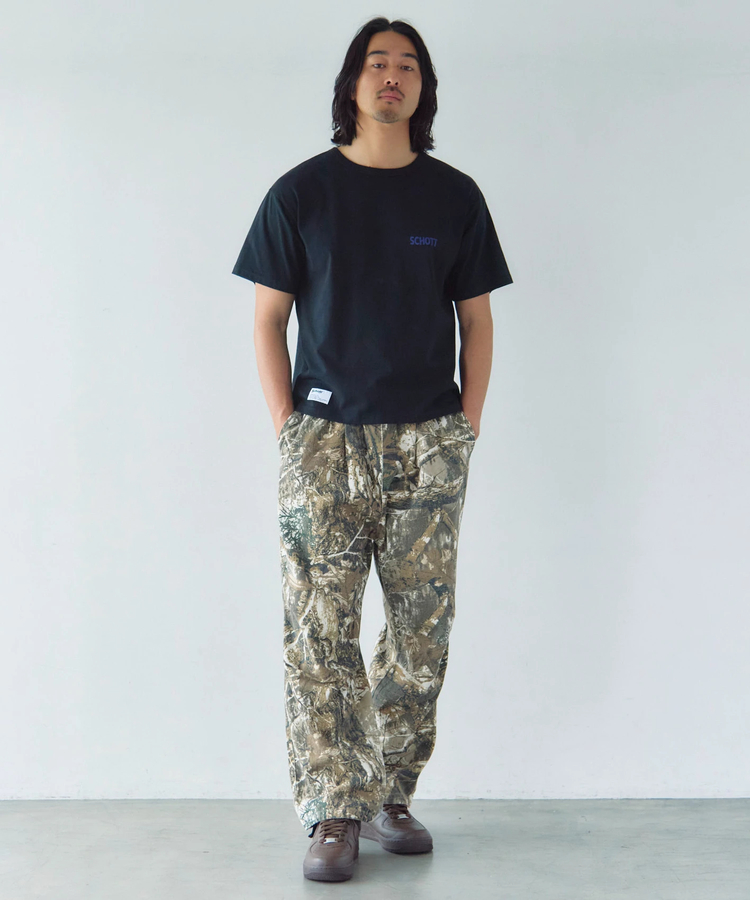 JACKROSE(ジャックローズ) |Schott/ショット 短丈 CIRCLE EAGLE COMPACT SS T-SHIRT(MENS)