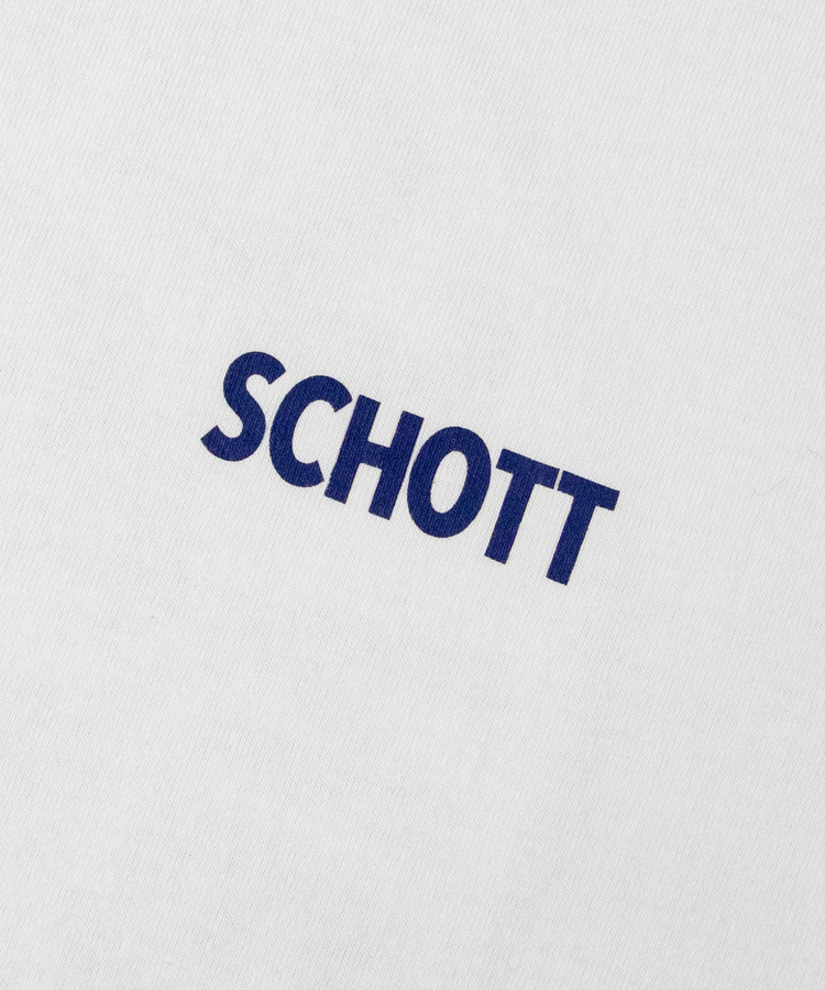 JACKROSE(ジャックローズ) |Schott/ショット 短丈 CIRCLE EAGLE COMPACT SS T-SHIRT(MENS)