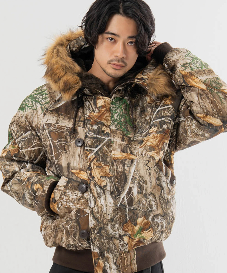 JACKROSE(ジャックローズ) |ALPHA/アルファ N-2B・HERITAGE FIT PARKA【CAMO】(MENS)