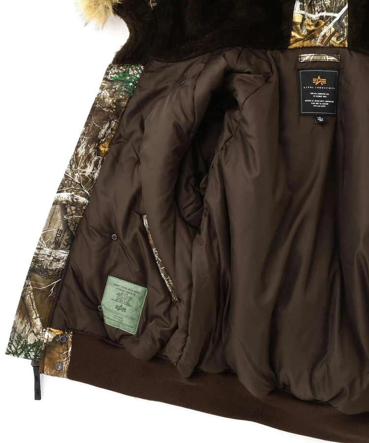 JACKROSE(ジャックローズ) |ALPHA/アルファ N-2B・HERITAGE FIT PARKA【CAMO】(MENS)
