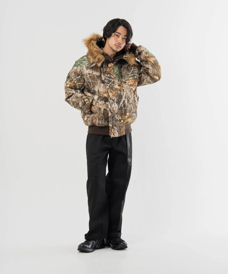 JACKROSE(ジャックローズ) |ALPHA/アルファ N-2B・HERITAGE FIT PARKA【CAMO】(MENS)