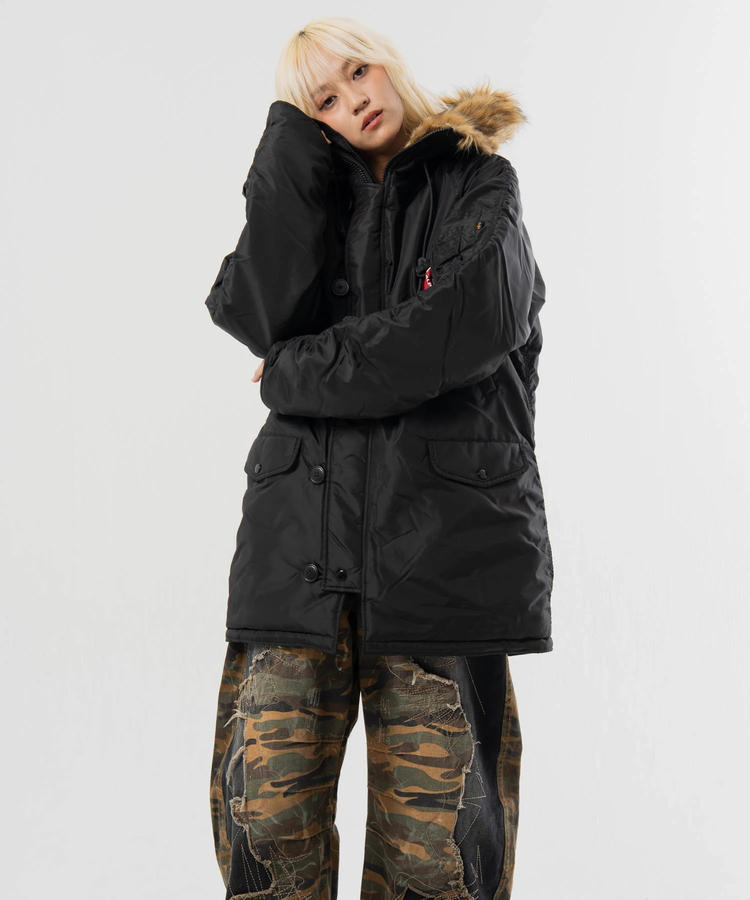 JACKROSE(ジャックローズ) |ALPHA/アルファ 3B・RELAXED FIT PARKA【OXFORD】(MENS)