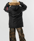 JACKROSE(ジャックローズ) |ALPHA/アルファ 3B・RELAXED FIT PARKA【OXFORD】(MENS)
