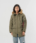 JACKROSE(ジャックローズ) |ALPHA/アルファ 3B・RELAXED FIT PARKA【OXFORD】(MENS)