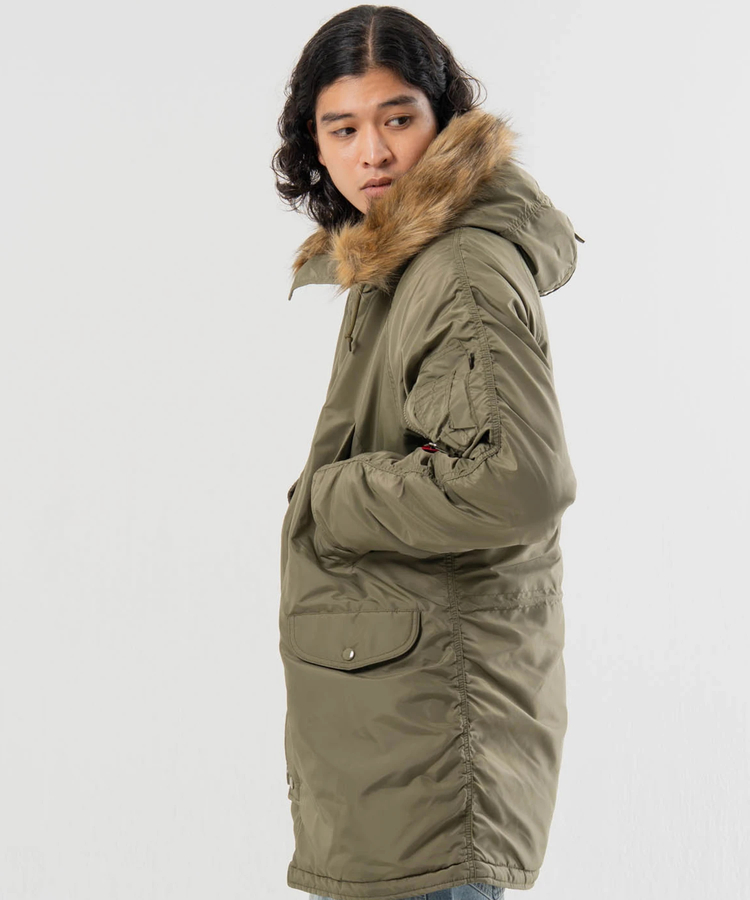 JACKROSE(ジャックローズ) |ALPHA/アルファ 3B・RELAXED FIT PARKA【OXFORD】(MENS)