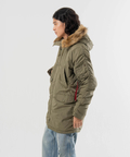 JACKROSE(ジャックローズ) |ALPHA/アルファ 3B・RELAXED FIT PARKA【OXFORD】(MENS)