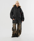 JACKROSE(ジャックローズ) |ALPHA/アルファ 3B・RELAXED FIT PARKA【OXFORD】(MENS)