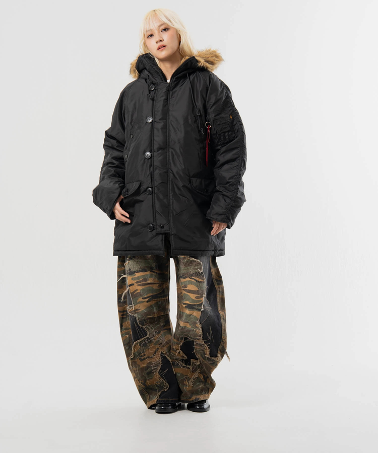 JACKROSE(ジャックローズ) |ALPHA/アルファ 3B・RELAXED FIT PARKA【OXFORD】(MENS)