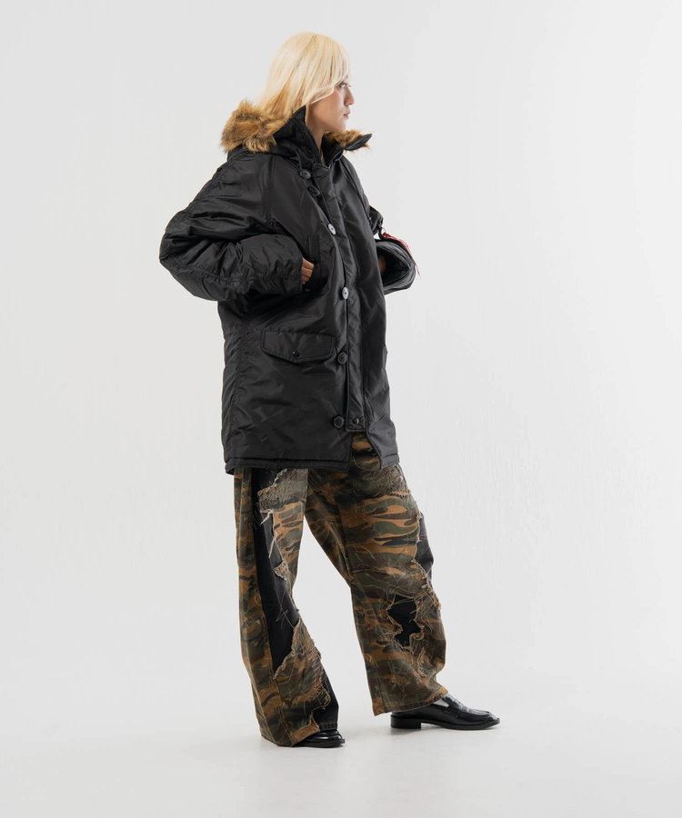 JACKROSE(ジャックローズ) |ALPHA/アルファ 3B・RELAXED FIT PARKA【OXFORD】(MENS)