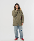 JACKROSE(ジャックローズ) |ALPHA/アルファ 3B・RELAXED FIT PARKA【OXFORD】(MENS)
