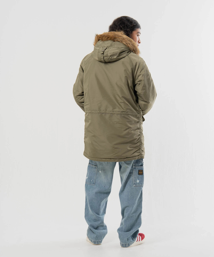 JACKROSE(ジャックローズ) |ALPHA/アルファ 3B・RELAXED FIT PARKA【OXFORD】(MENS)
