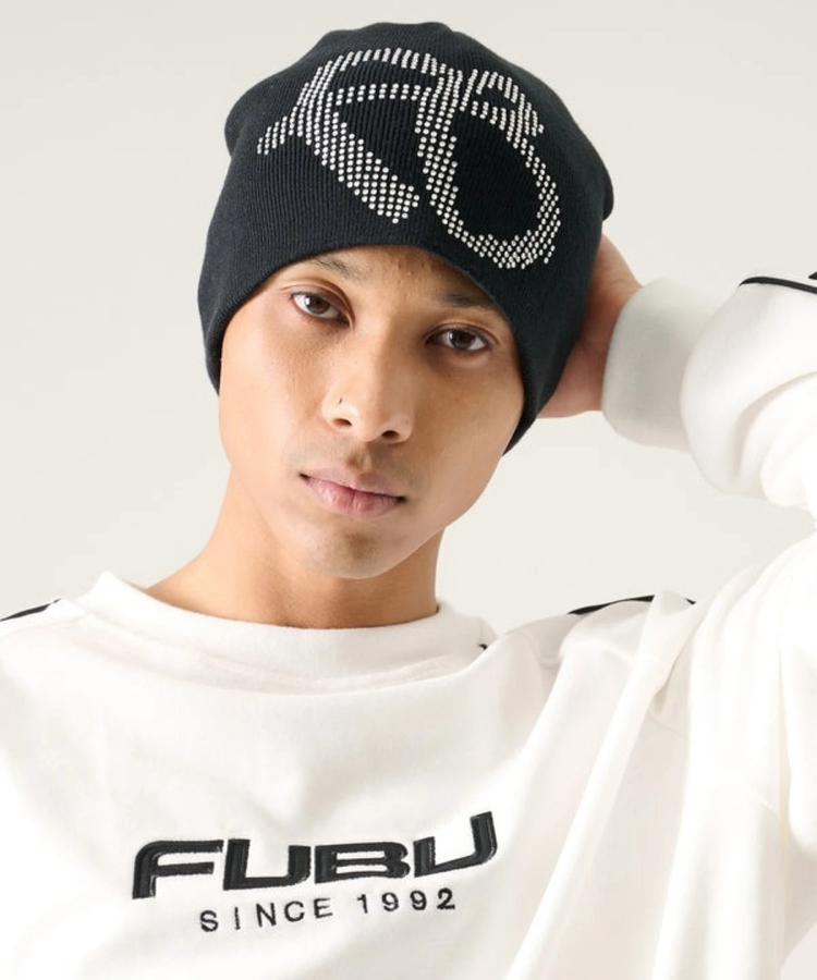 JACKROSE(ジャックローズ) |FUBU/フブ Rhinestone Beanie