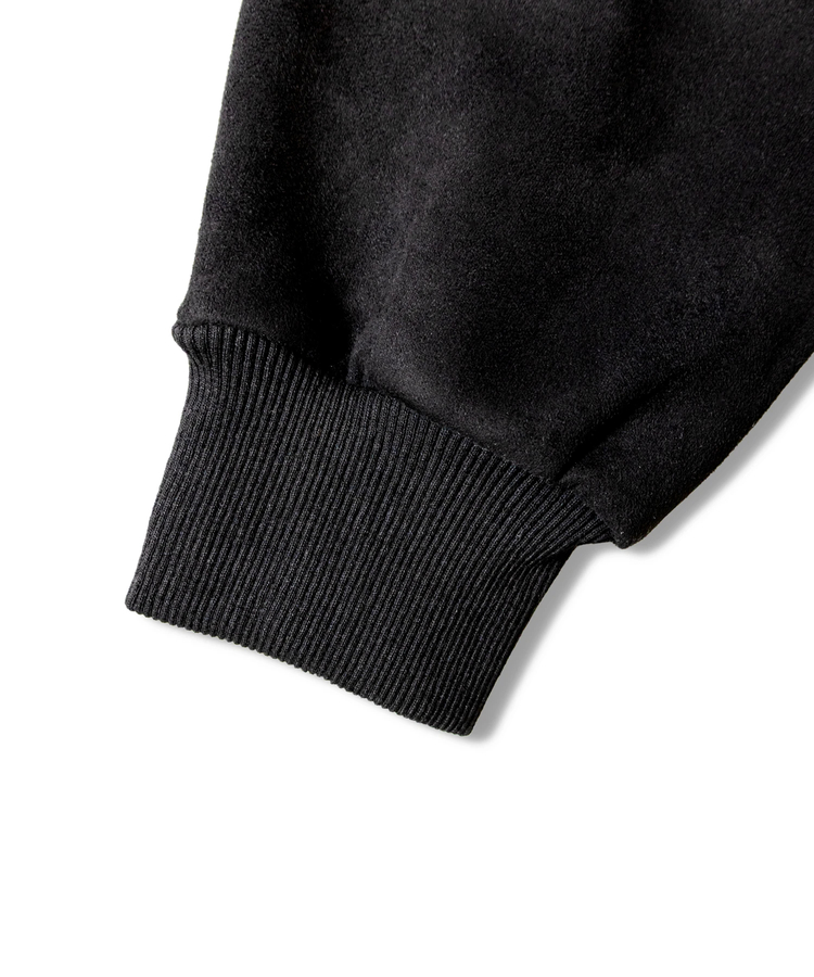 JACKROSE(ジャックローズ) |JE-ロゴフェイクスウェード・ZIPパーカー(MENS/WOMENS)