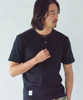 JACKROSE(ジャックローズ) |JE-ランダムテレコ ヘンリーネック SSTEE(MENS)