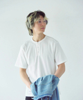 JACKROSE(ジャックローズ) |JE-ランダムテレコ ヘンリーネック SSTEE(MENS)