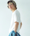 JACKROSE(ジャックローズ) |JE-ランダムテレコ ヘンリーネック SSTEE(MENS)