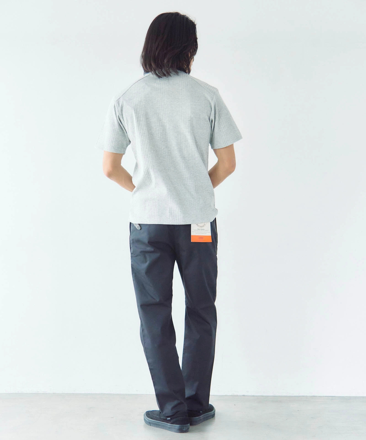JACKROSE(ジャックローズ) |JE-ランダムテレコ ヘンリーネック SSTEE(MENS)