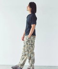 JACKROSE(ジャックローズ) |JE-ランダムテレコ ヘンリーネック SSTEE(MENS)