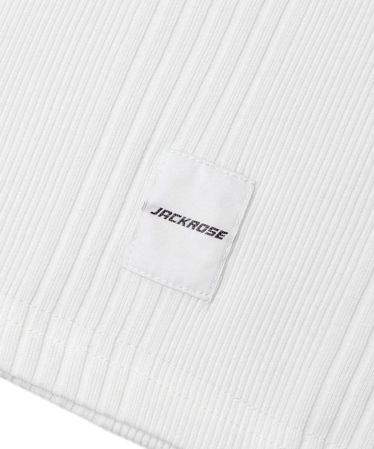 JACKROSE(ジャックローズ) |JE-ランダムテレコ ヘンリーネック SSTEE(MENS)