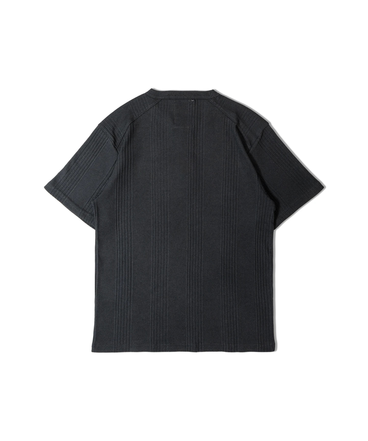 JACKROSE(ジャックローズ) |JE-ランダムテレコ ヘンリーネック SSTEE(MENS)