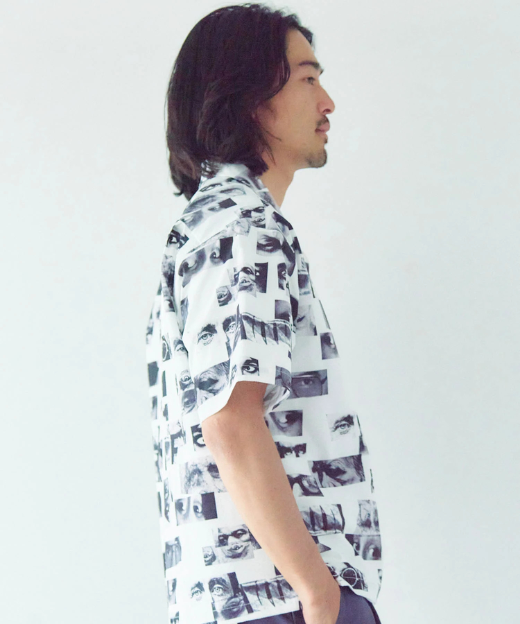 JACKROSE(ジャックローズ) |Philip Lumbang/フィリップ・ランバン JIMMY'Z  総柄オープンカラー半袖シャツ(MENS)