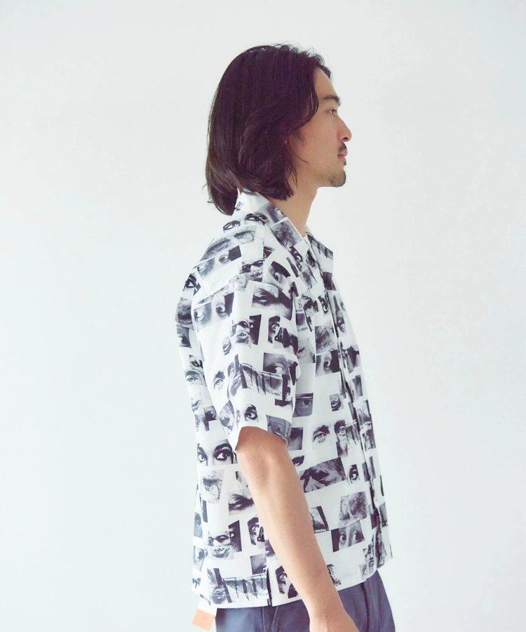 JACKROSE(ジャックローズ) |Philip Lumbang/フィリップ・ランバン JIMMY'Z  総柄オープンカラー半袖シャツ(MENS)