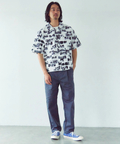 JACKROSE(ジャックローズ) |Philip Lumbang/フィリップ・ランバン JIMMY'Z  総柄オープンカラー半袖シャツ(MENS)