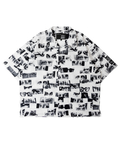 JACKROSE(ジャックローズ) |Philip Lumbang/フィリップ・ランバン JIMMY'Z  総柄オープンカラー半袖シャツ(MENS)