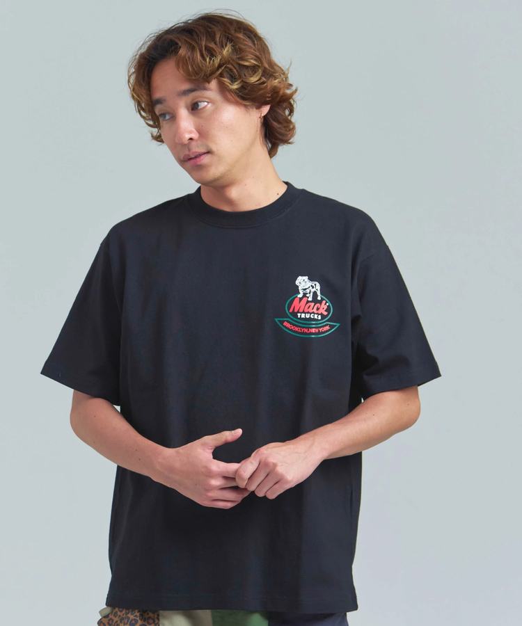 HOUSTON/ヒューストン MACKTRUCKS HEAVYWEIGHT PT SS TEE(MENS