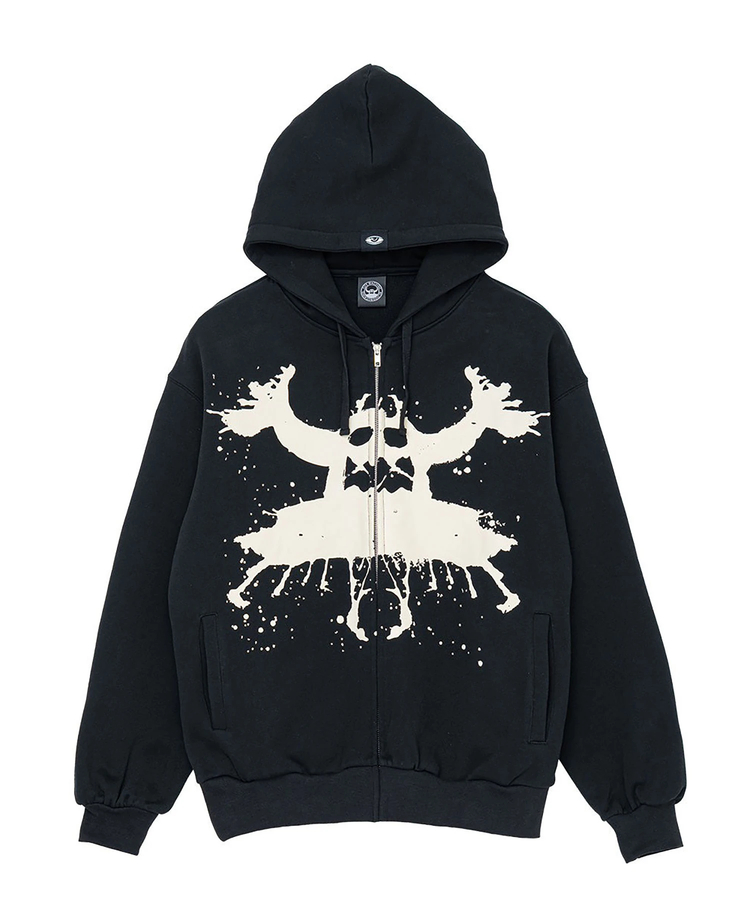 JACKROSE(ジャックローズ) |TOY MACHINE/トイマシーン RORSCHACH SWEAT ZIP PARKA(MENS)