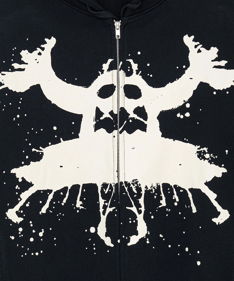 JACKROSE(ジャックローズ) |TOY MACHINE/トイマシーン RORSCHACH SWEAT ZIP PARKA(MENS)