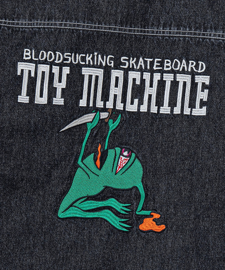 JACKROSE(ジャックローズ) |TOY MACHINE/トイマシーン RITUAL SECT DENIM JACKET(MENS)