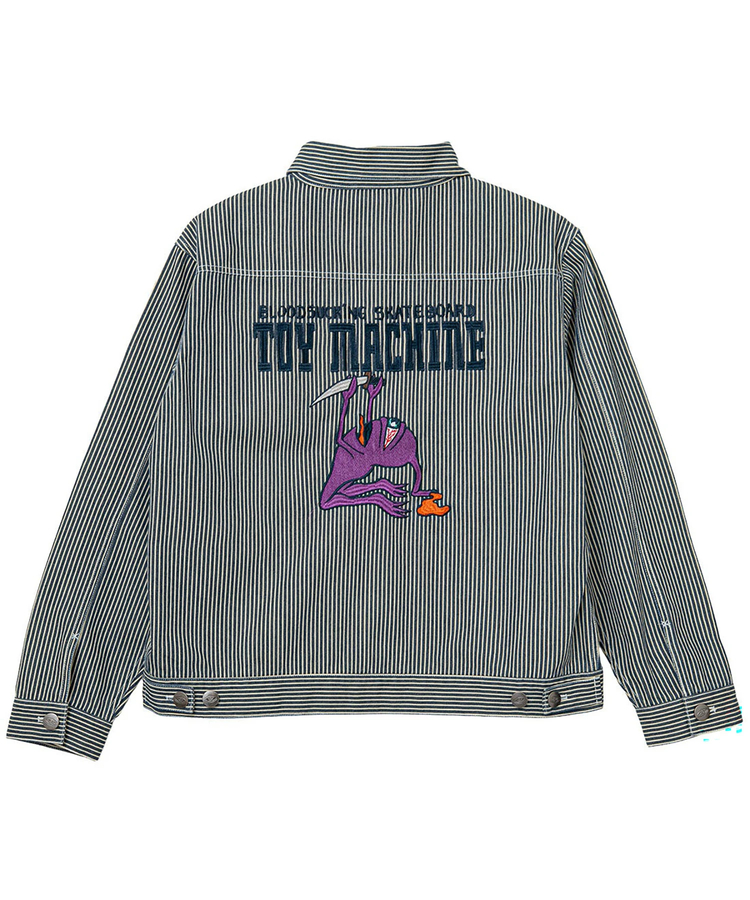 JACKROSE(ジャックローズ) |TOY MACHINE/トイマシーン RITUAL SECT DENIM JACKET(MENS)