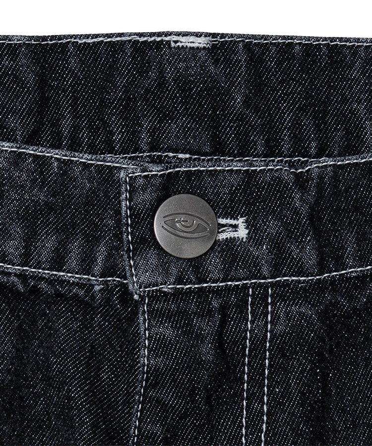 JACKROSE(ジャックローズ) |TOY MACHINE/トイマシーン RITUAL SECT LOOSE STRAIGHT DENIM PANTS(MENS)
