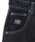 JACKROSE(ジャックローズ) |TOY MACHINE/トイマシーン RITUAL SECT LOOSE STRAIGHT DENIM PANTS(MENS)