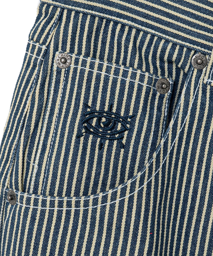 JACKROSE(ジャックローズ) |TOY MACHINE/トイマシーン RITUAL SECT LOOSE STRAIGHT DENIM PANTS(MENS)