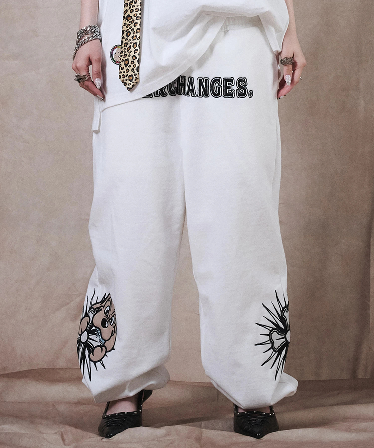 JACKROSE(ジャックローズ) |GALFY/ガルフィー おしゃぶりワンワンスウェットパンツ(MENS)